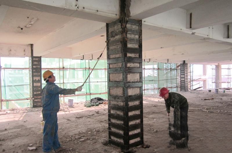 河池型钢外包钢加固施工的质量怎么做检测？